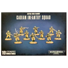 Astra Militarum Cadian Infantry Squad